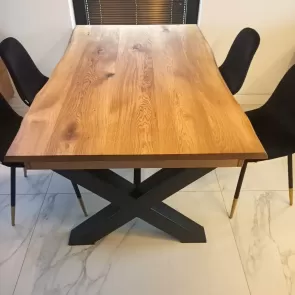 stol debowy rozkladany drewniany sawood uslugi stolarskie racula zielona gora 08